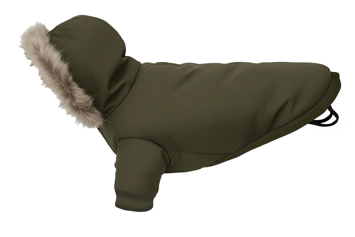 Dog's parka jacket