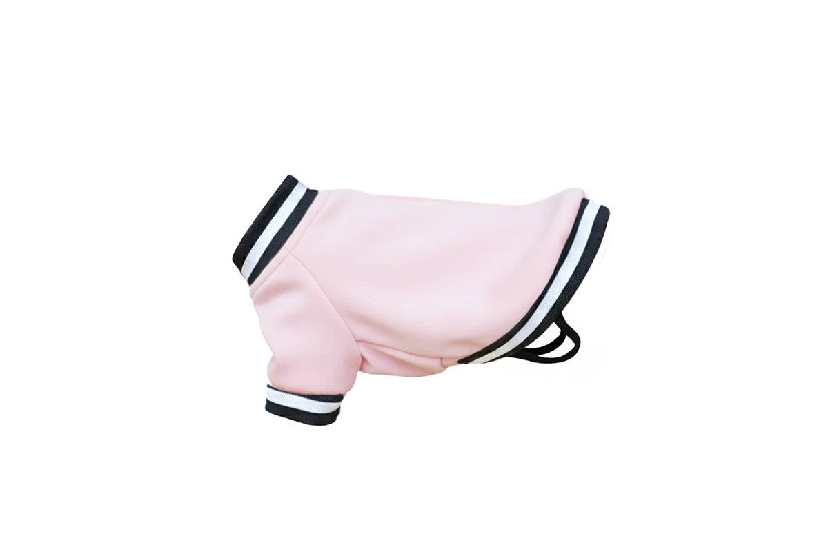 Dog's varsity jacket - Pink